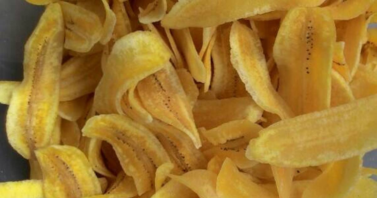cara bikin keripik pisang