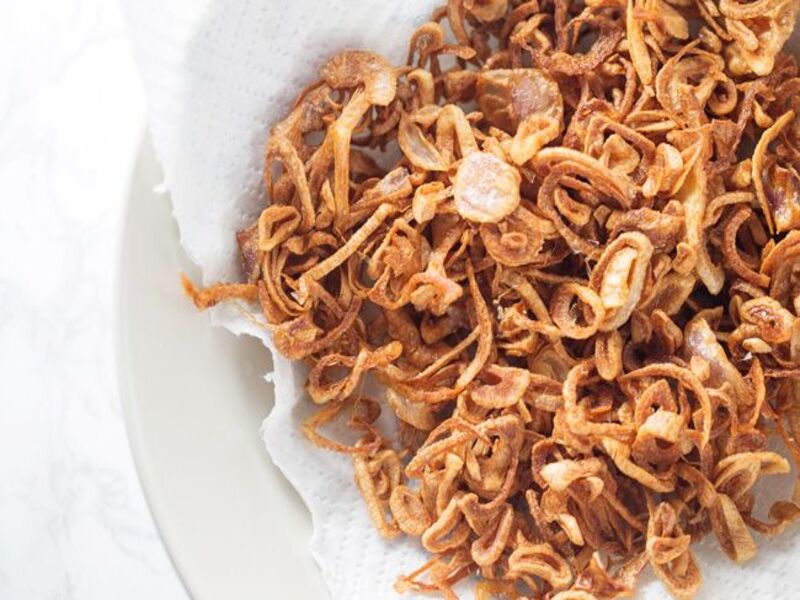 cara produksi bawang goreng