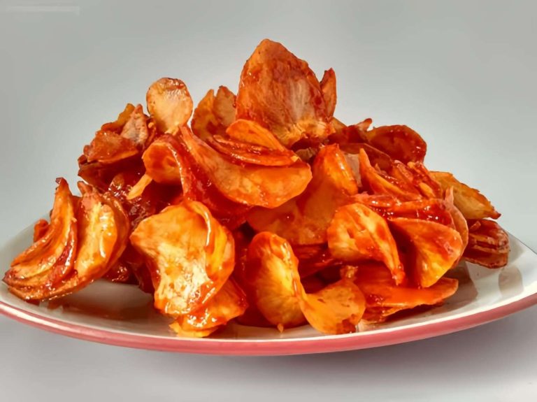 Cara membuat Keripik Singkong Pedas Manis