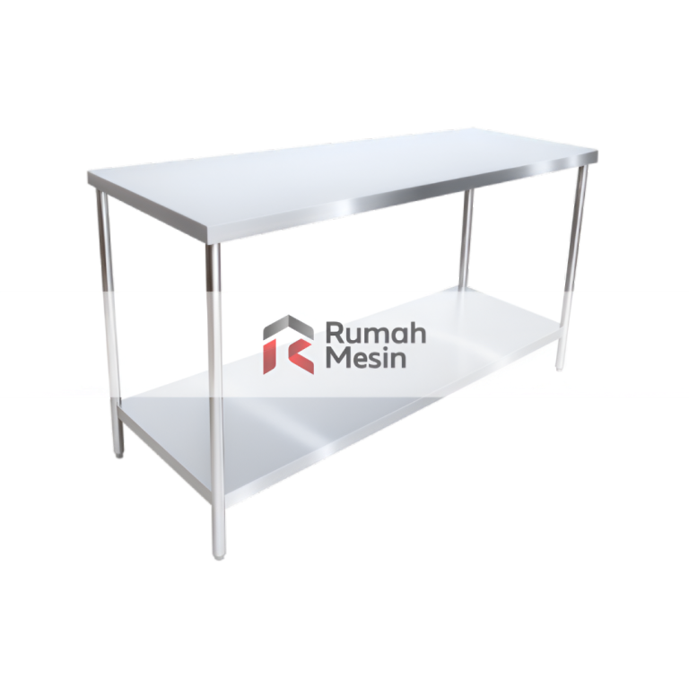 meja kerja dapur di ruko usaha