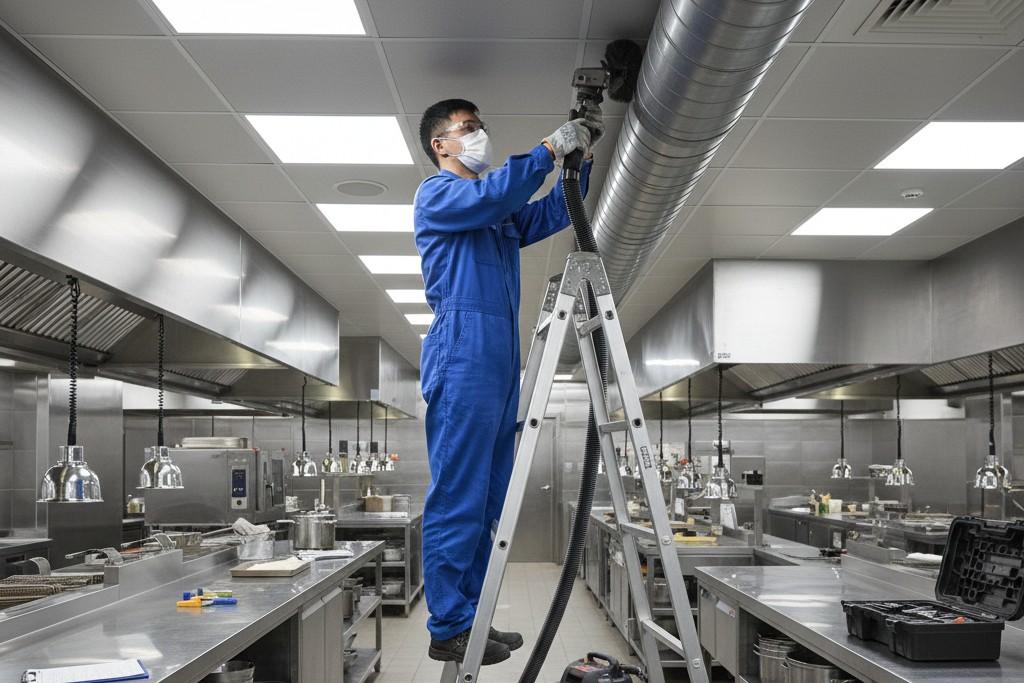 ukuran diameter ducting dapur