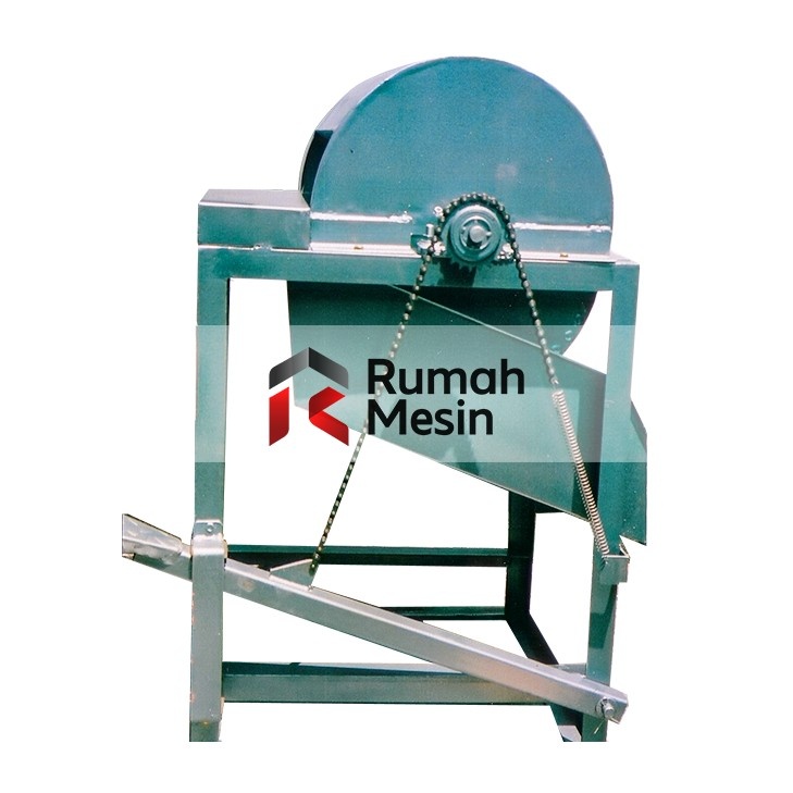 uji coba perontok padi