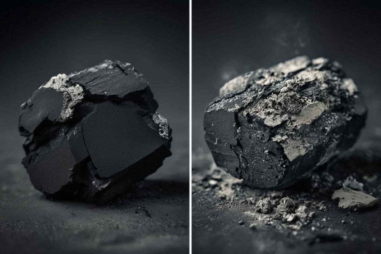 low ash vs high ash charcoal performance