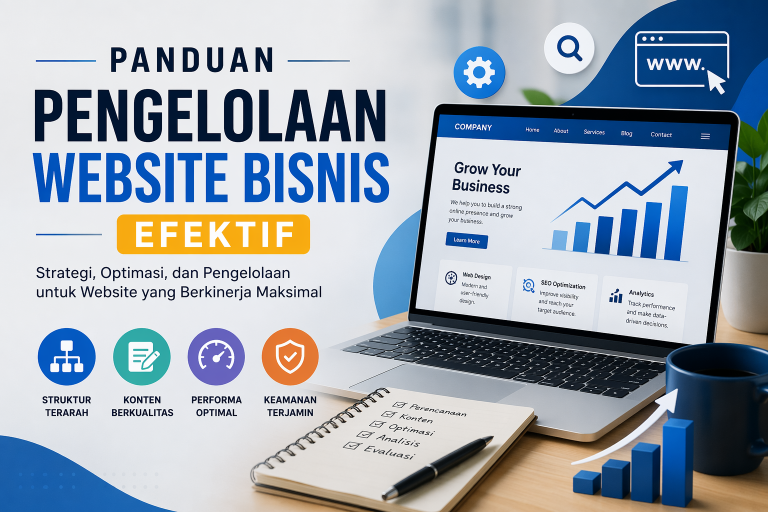 panduan pengelolaan website bisnis