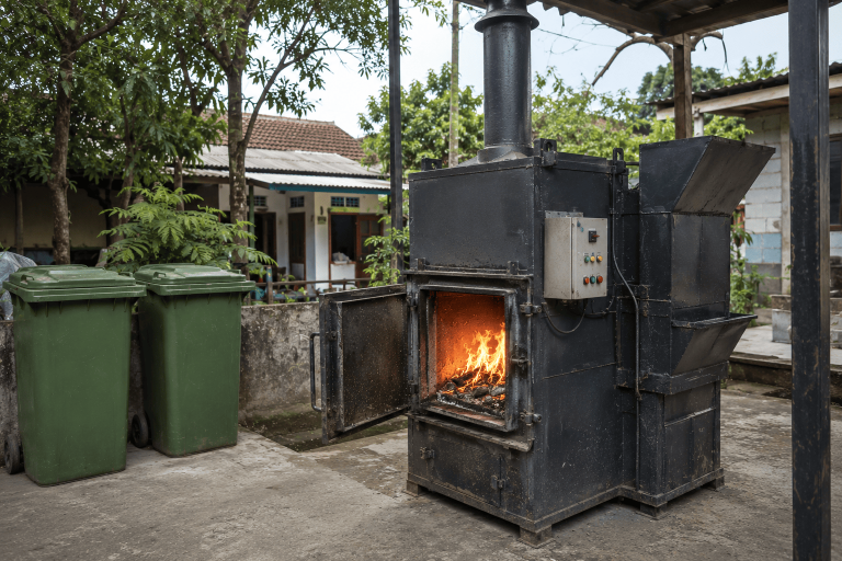 apakah sampah bisa dibakar tanpa asap