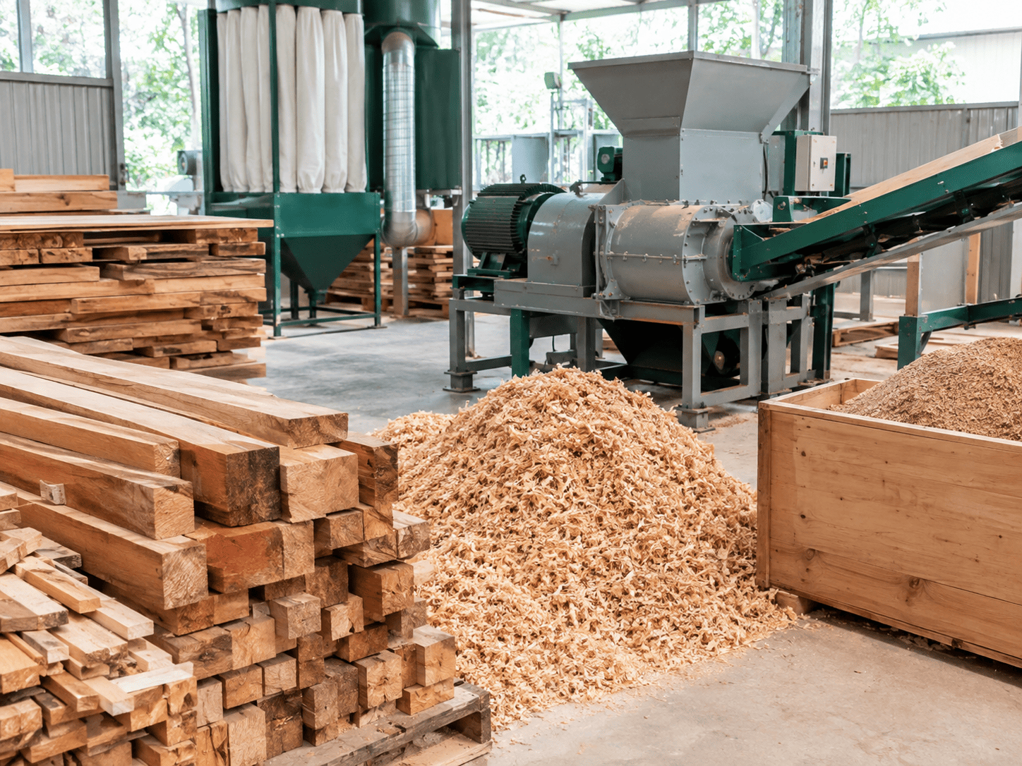 cara membuat serpihan kayu